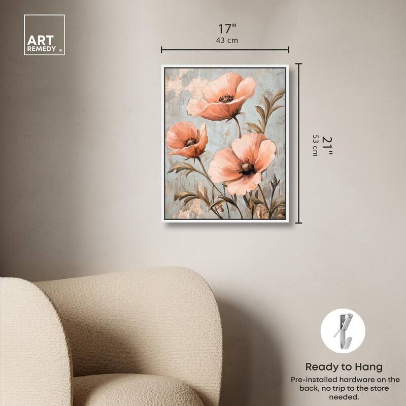 Artistic Blooms Canvas by Art Remedy