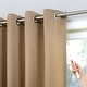 preview thumbnail 63 of 70, Sun Zero Hayden Patio Extra-Wide Blackout Grommet Sliding Patio Door Curtain Panel, Single Panel