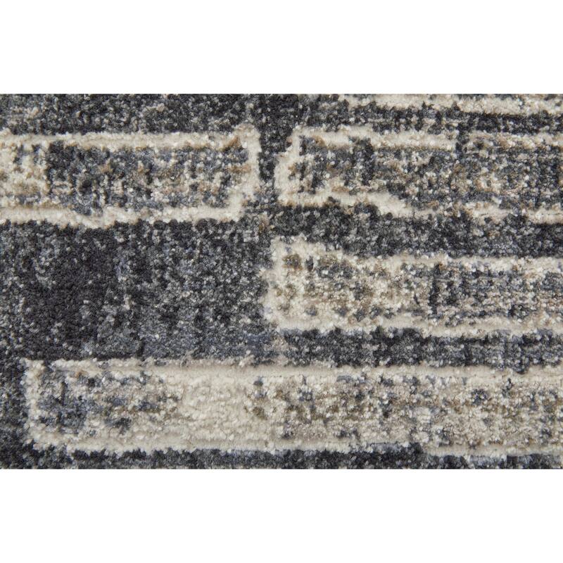 Grand Bazaar Kiba Machine Made Geometric Transitional Area Rug