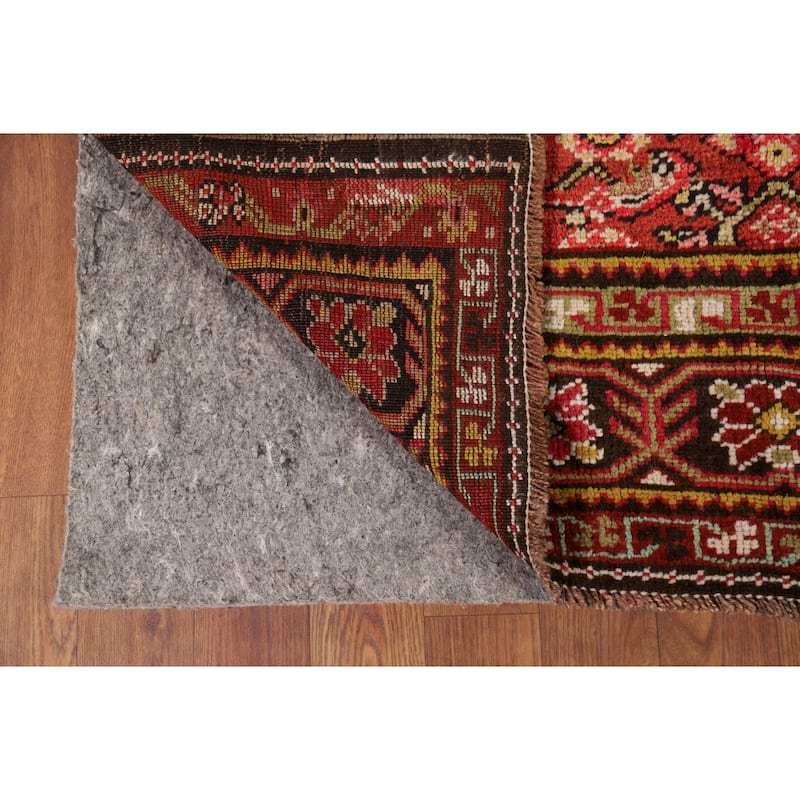 Vegetable Dye Sultanabad Antique Persian Square Wool Carpet - 5'3" x 5'10"