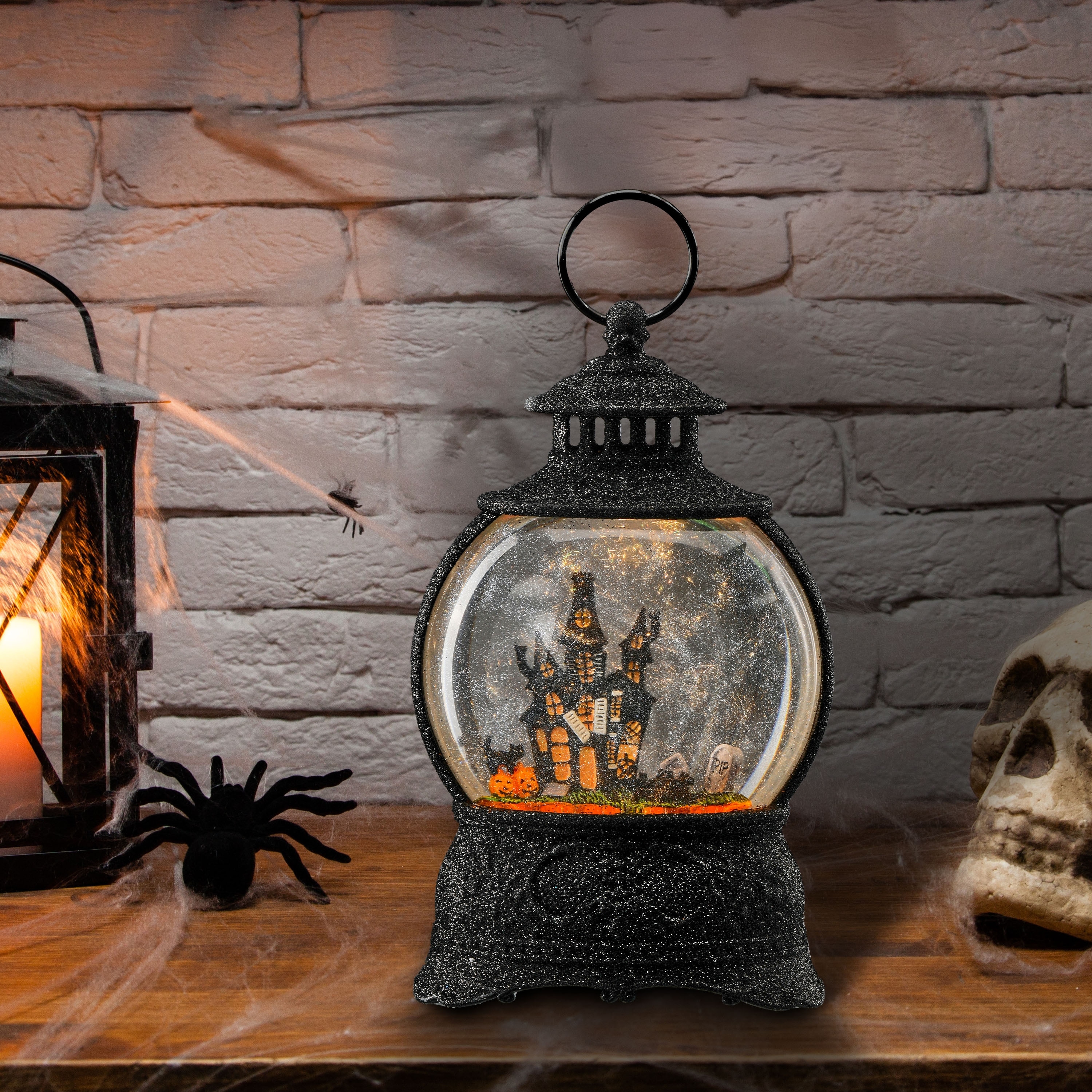 9" LED Haunted House Lantern USB