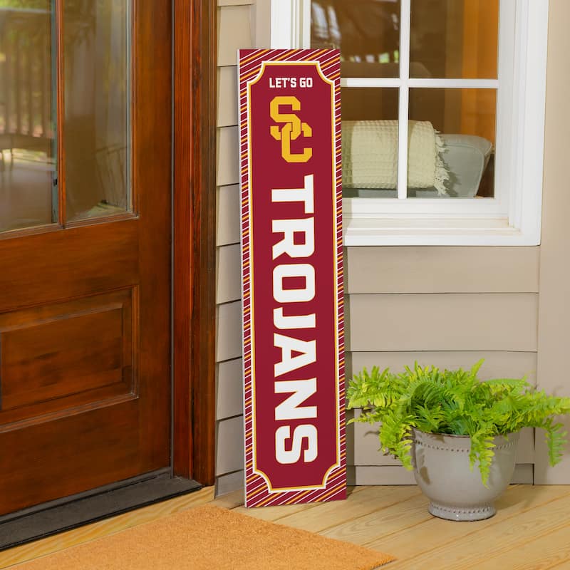 47" Double Sided Seasonal Porch Leaner, University of Southern California - 47" x 11.25"