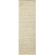 preview thumbnail 47 of 51, Elle Handmade Striped Solid Viscose Area Rug 2'6" x 8' Runner - Off-White