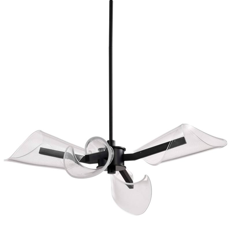Nuvo Lighting 62/2283 Sedona 28" Wide Chandelier - Matte Black