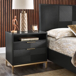 Elea 26" Tall 2 - Drawer Nightstand by iNSPIRE Q Bold
