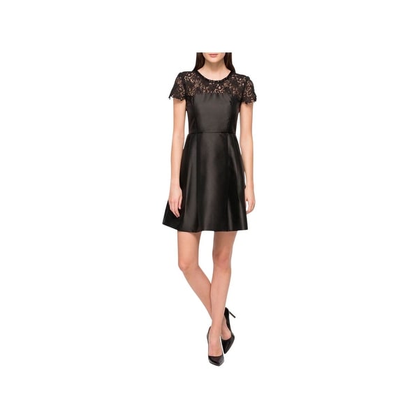 Shop Jessica Simpson Womens Cocktail Dress Embellished Lace Free