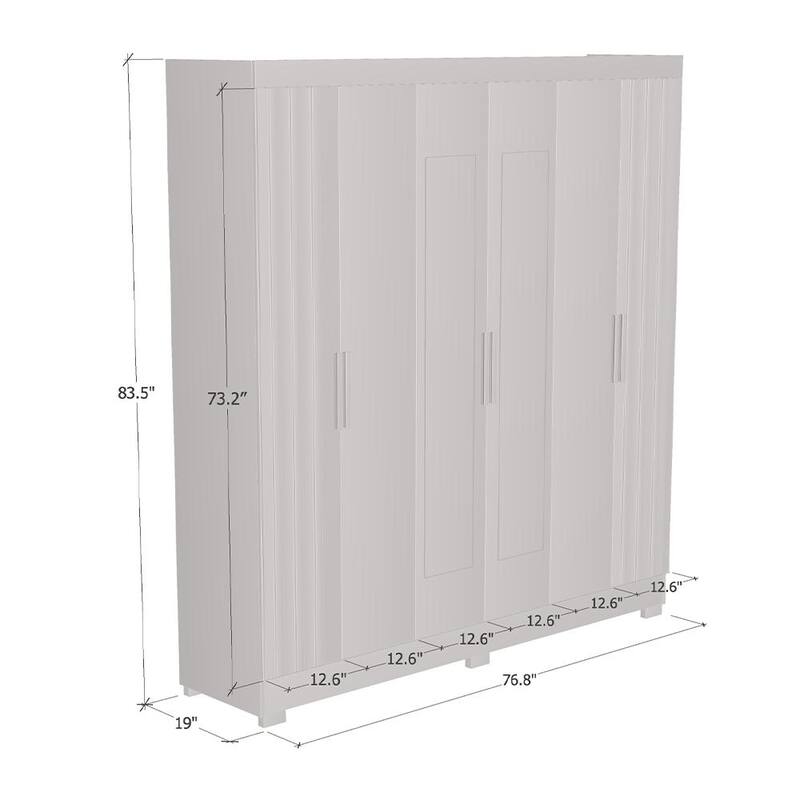 Valencia Wardrobe with Mirror