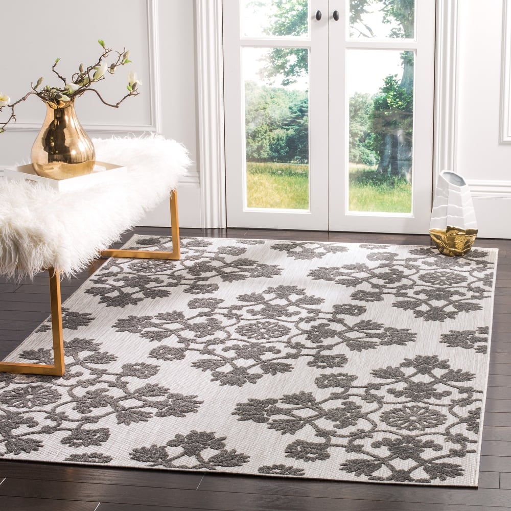 SAFAVIEH Cottage Rafaela Indoor/ Outdoor Patio Backyard Rug