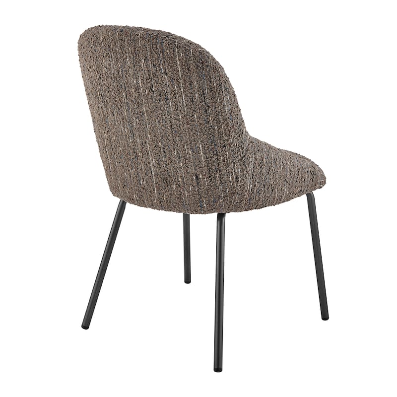 NPD Furniture Katrisa Boucle Dining Side Chair (Set of 2)