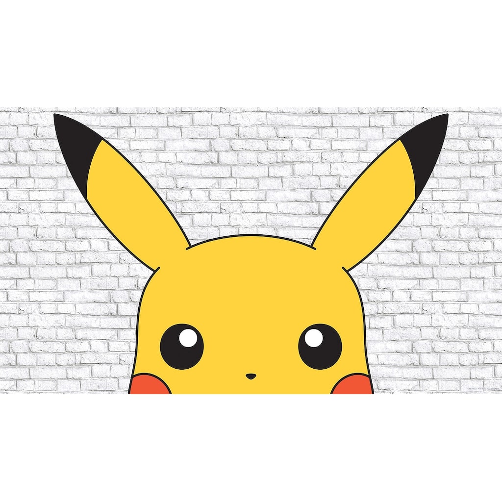 RoomMates Pokémon Pikachu Yellow Peel and Stick Mural