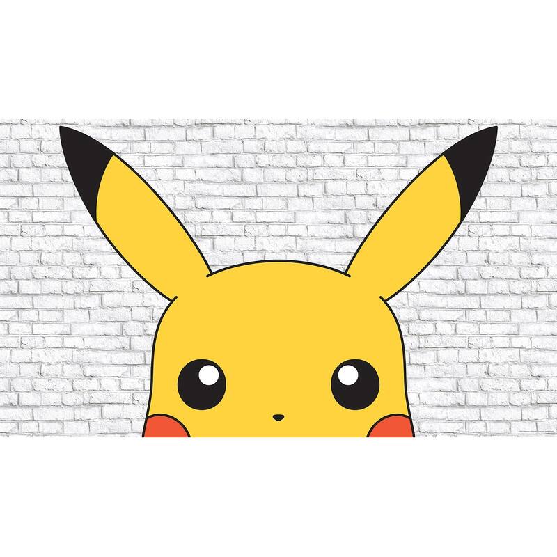 RoomMates Pokémon Pikachu Yellow Peel and Stick Mural