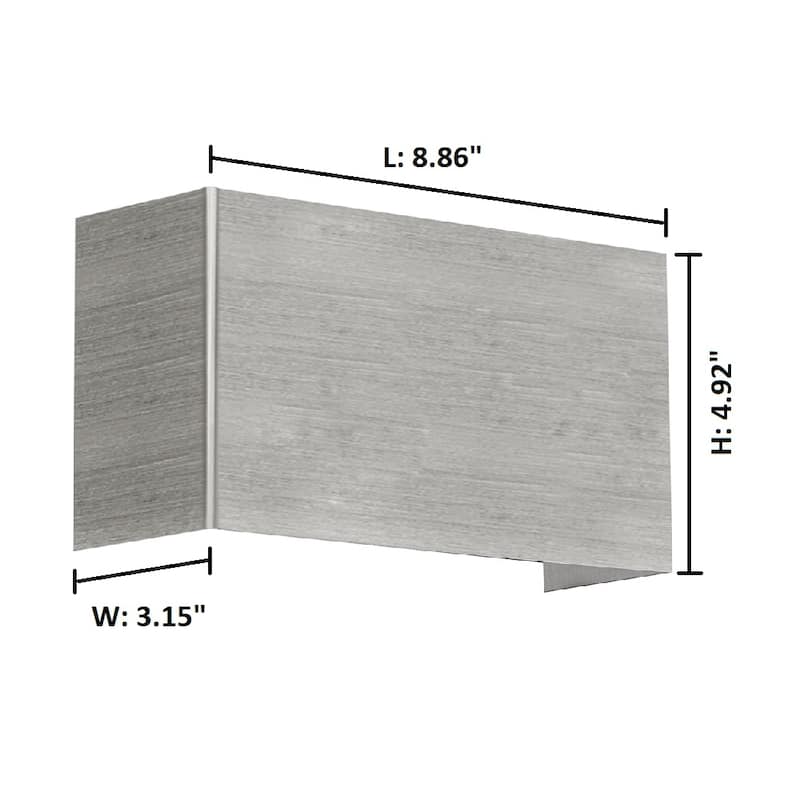 Eglo Nikita Matte Nickel Wall Sconce
