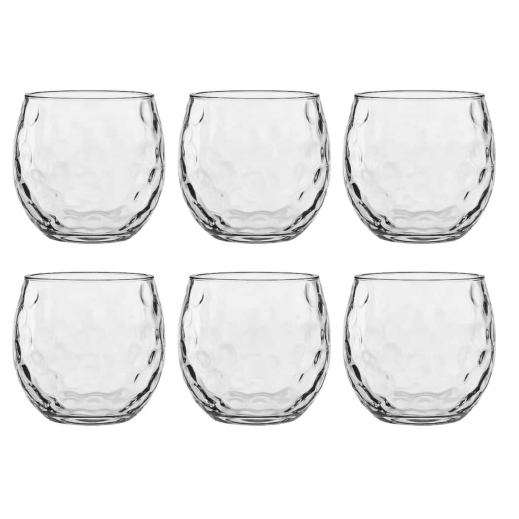 Chill Roly Stemless New MS, Clear, Set of 6 Drinkware
