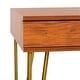 preview thumbnail 3 of 4, SAFAVIEH Pine Natural 2-drawer Desk