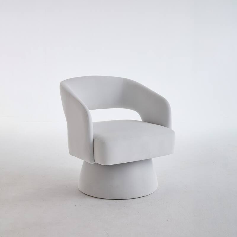 Swivel Barrel Chair Accent Armchair