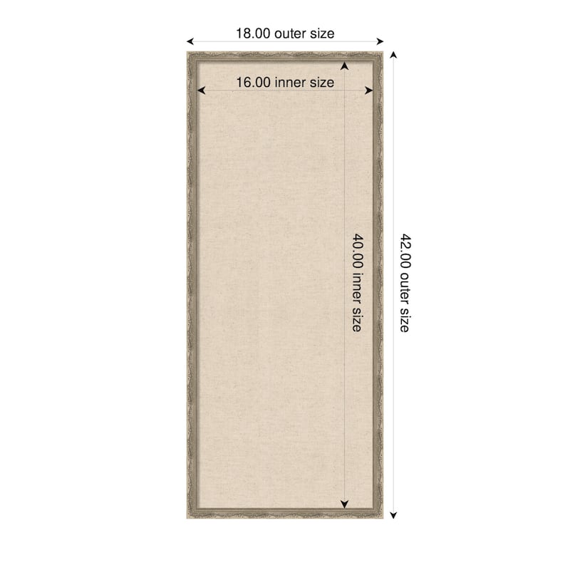 Kate and Laurel Pinboard Neutral Linen