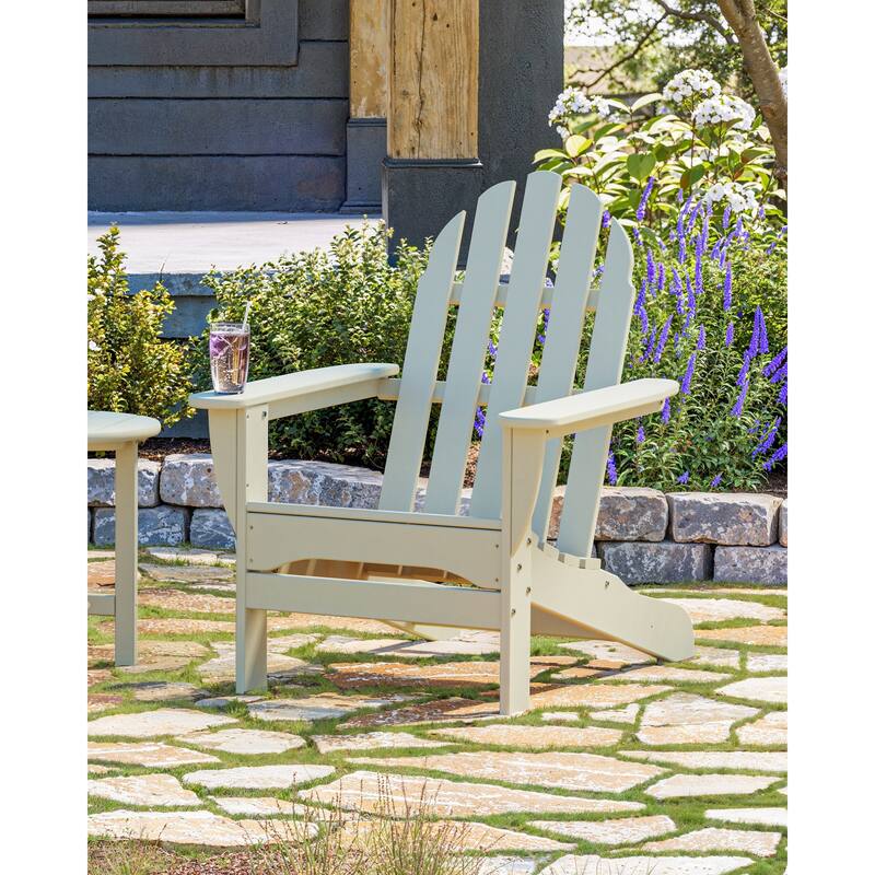 POLYWOOD Classic Plastic Outdoor Adirondack Chair
