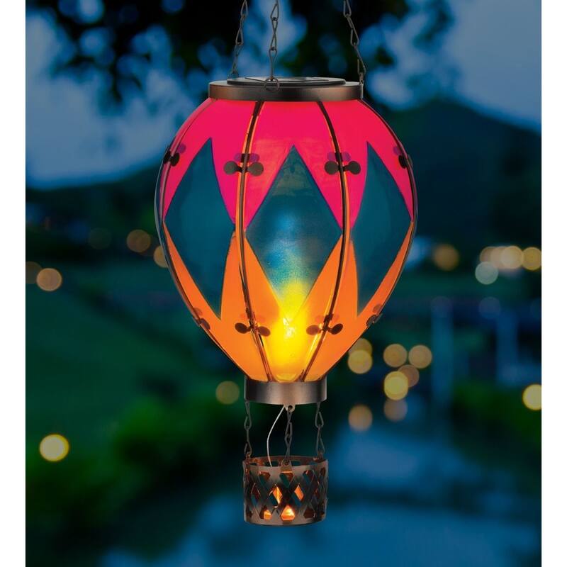 Hot Air Balloon Solar Lantern LG - Diamond