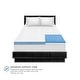 preview thumbnail 2 of 8, SensorPEDIC 4-Inch Supreme Gel Cooling Transcend Memory Foam Bed Topper - White