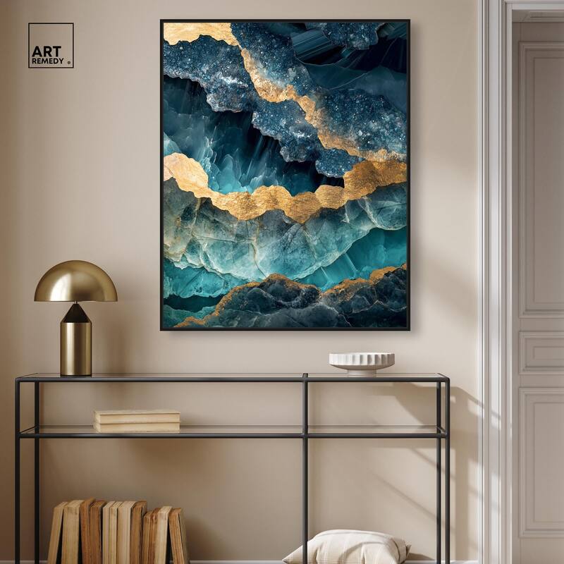Power Edge II Canvas by Art Remedy
