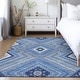 preview thumbnail 35 of 127, Machine Washable Indoor/ Outdoor Global Boho Chantille Rug