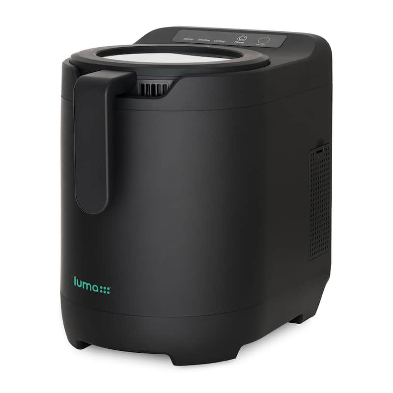 Luma Electric Kitchen Composter, 2.5L Capacity Odorless Countertop Compost Bin with Lid Clear-View Window