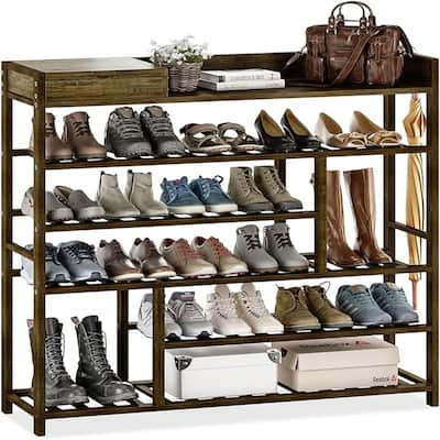 Shoe Rack - 39.7"D x 11.6"W x 39.3"H