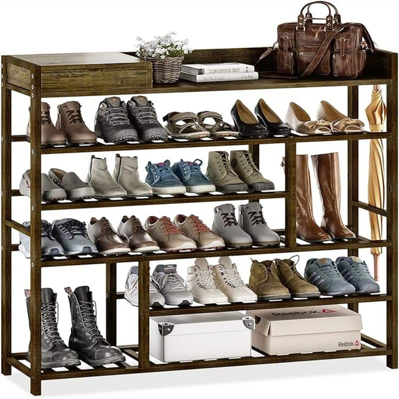 Shoe Rack - 39.7"D x 11.6"W x 39.3"H