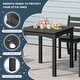 preview thumbnail 47 of 63, Polytrends Garden Party Kids Outdoor 24" Dining Table