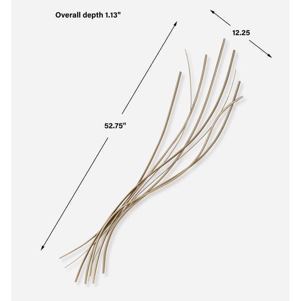 Uttermost 04372 Frequencies 13" Tall Iron Wall Sculpture