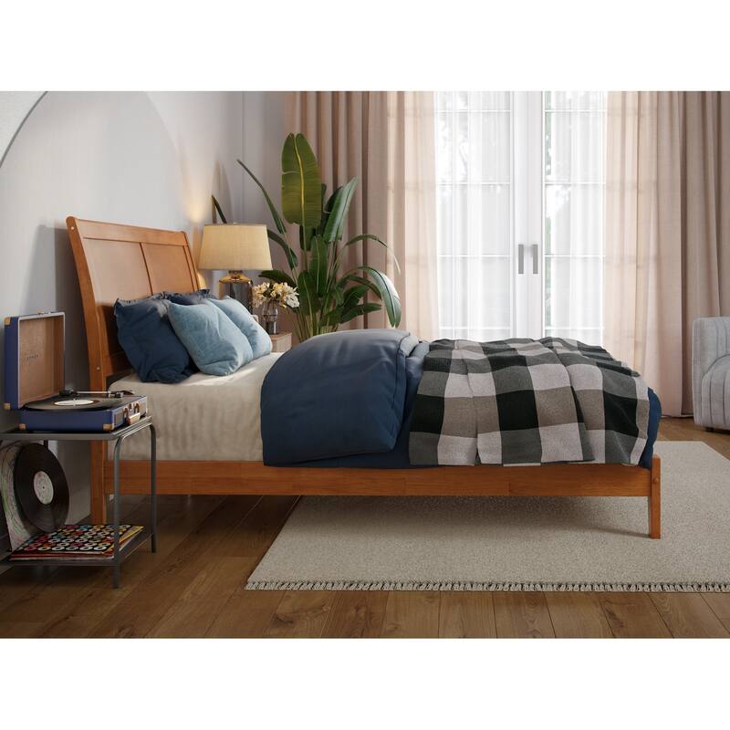 AFI, Portland Solid Wood Low Profile Platform Bed