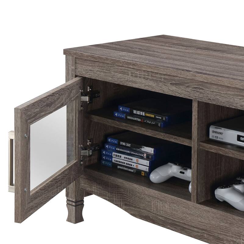 Techni Mobili Grey Driftwood TV Stand,for living room