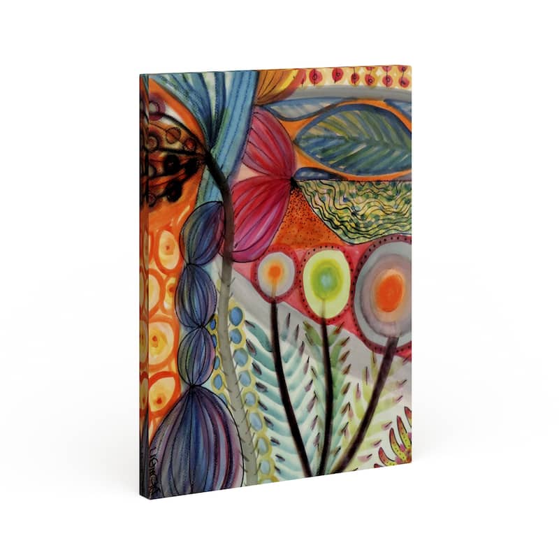 The Curated Nomad 'Vivaces' Gallery Wrapped Canvas Art