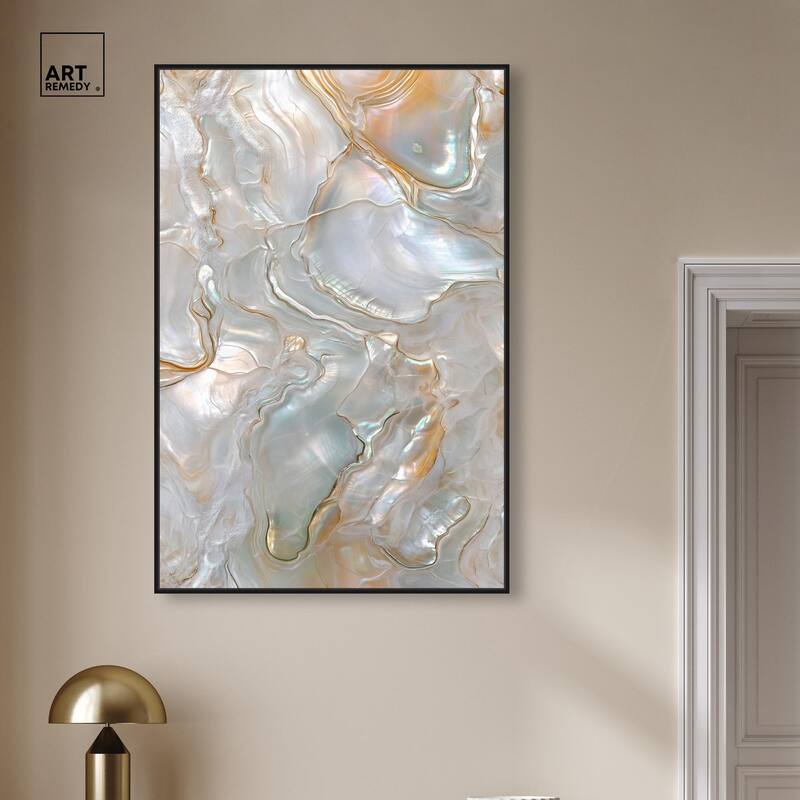Fluid Preciousness IV Canvas by Art Remedy