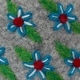 preview thumbnail 7 of 7, Handmade Felt Angel Tree Topper/Tabletop Décor, Turquoise
