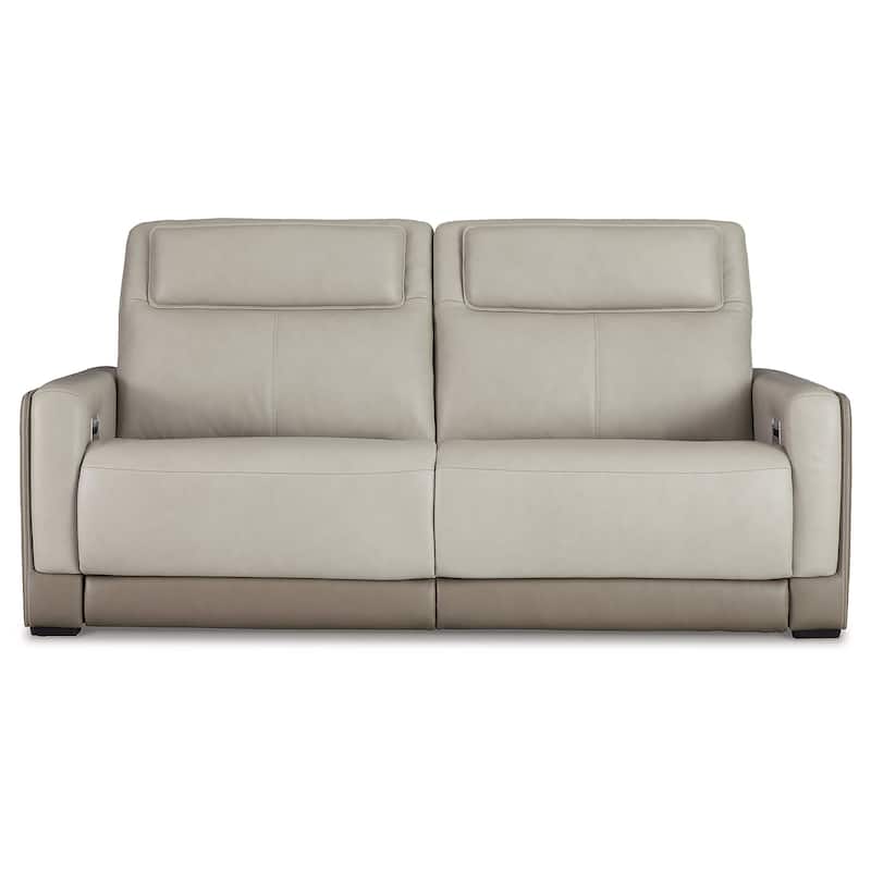 Signature Design by Ashley Battleville Light Gray 2-Piece Upholstery Package - 89"W x 40"D x 43"H