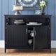 preview thumbnail 8 of 17, Simple Living Southport 2-Door Buffet/Sideboard