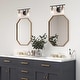 preview thumbnail 8 of 14, 2/3/4-Light Bathroom Black Vanity Lights Modern Wall Sconce Lighting with Glass Shade