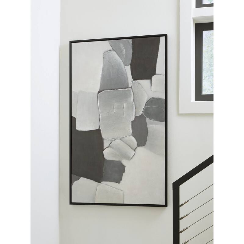 Signature Design by Ashley Adilson Gray/White Wall Art