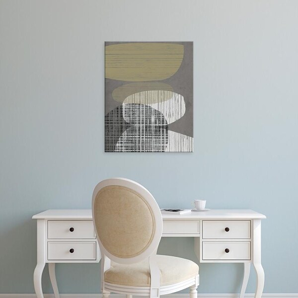Easy Art Prints Jennifer Goldberger's 'Resting Shapes III' Premium Canvas Art