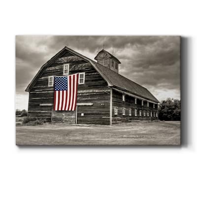 Modern Barn III Premium Gallery Wrapped Canvas - Ready to Hang