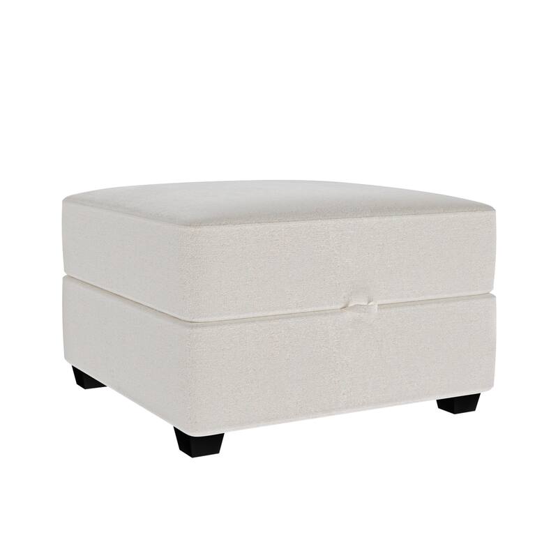 3-Seat Sofa with Hidden Chaise Storage & Cloud-Like Cushions