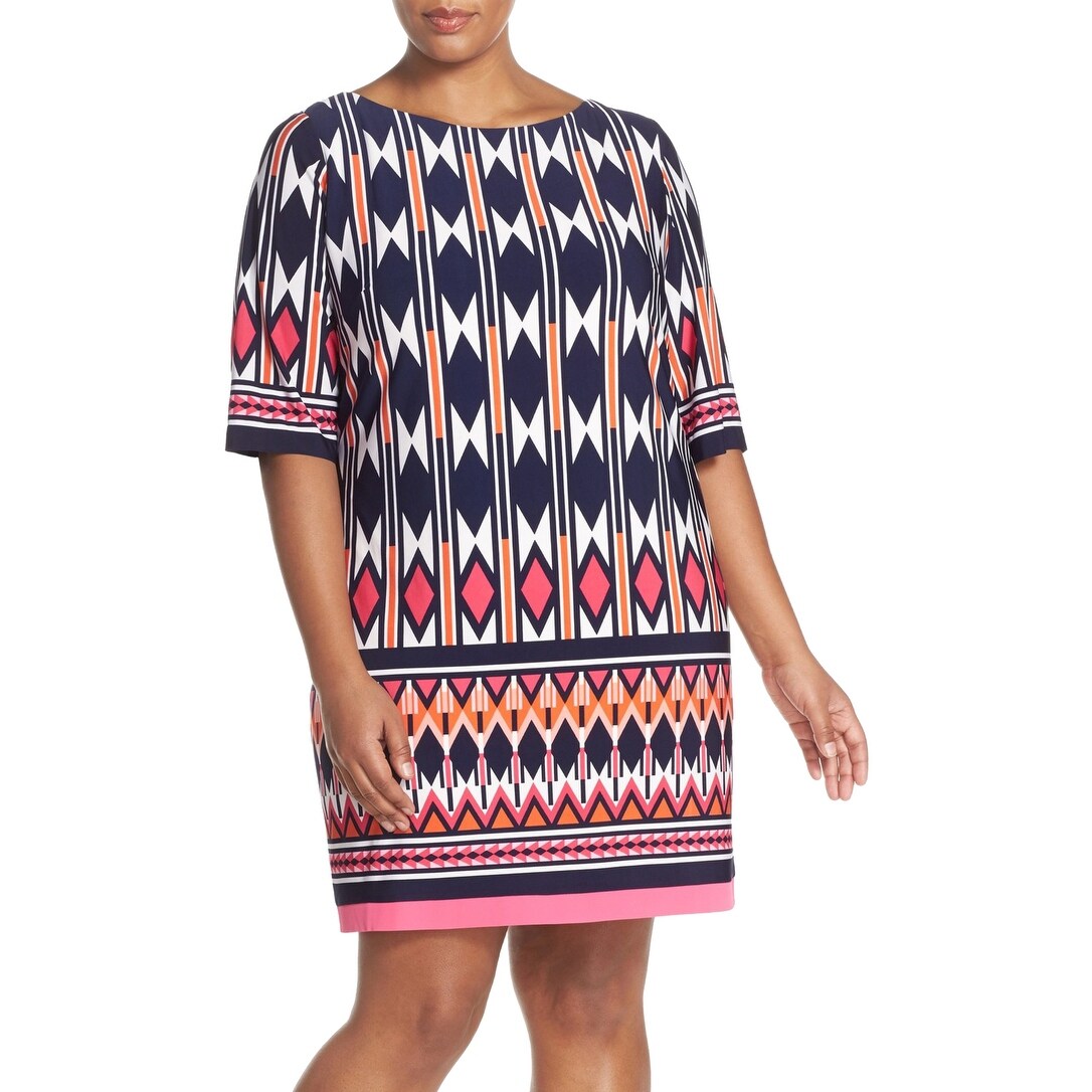 eliza j jersey shift dress