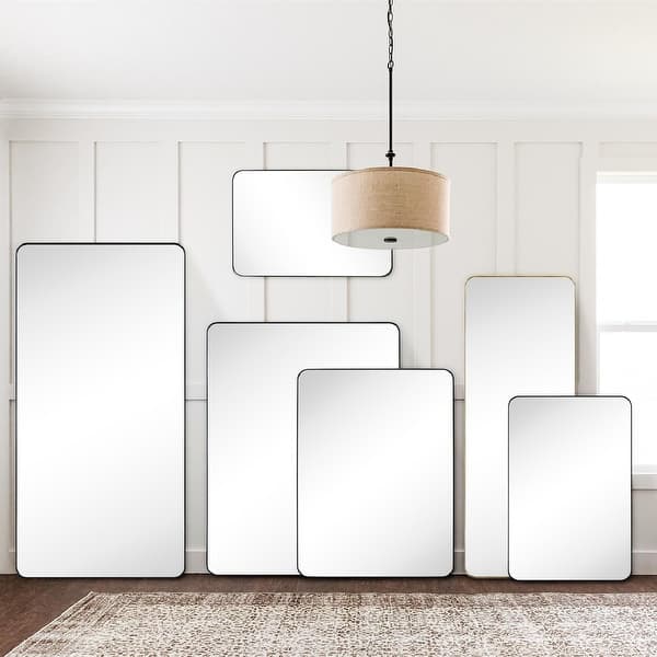 slide 2 of 125, TEHOME Kengston Modern & Contemporary Rectangular Bathroom Vanity Mirror