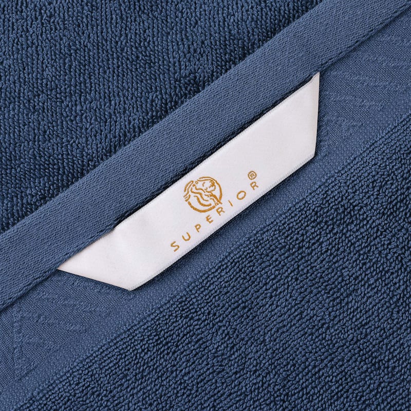 Superior Basketweave Egyptian Cotton Solid 3 Piece Assorted Towel Set