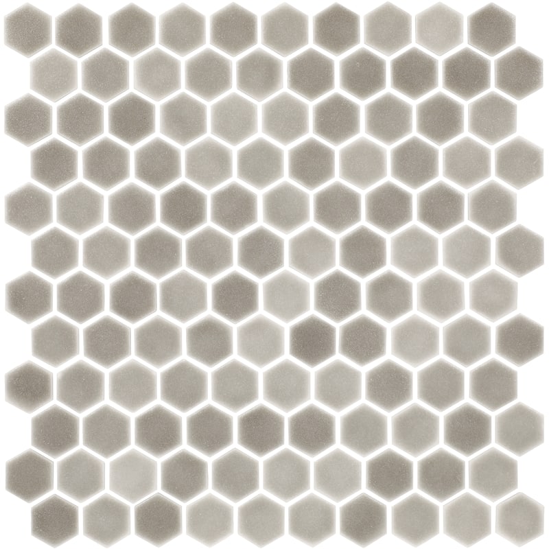 Daltile Uptown Glass 1" Hexagon Mosaic (18 PC Per Carton) (16.92 SQFT Per Carton)