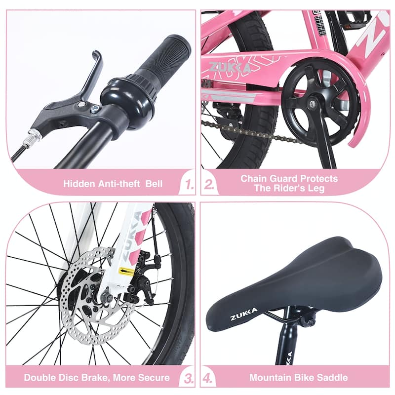 Mountain Bike,20 Inch for Boys and Girls Age 7-10 Years