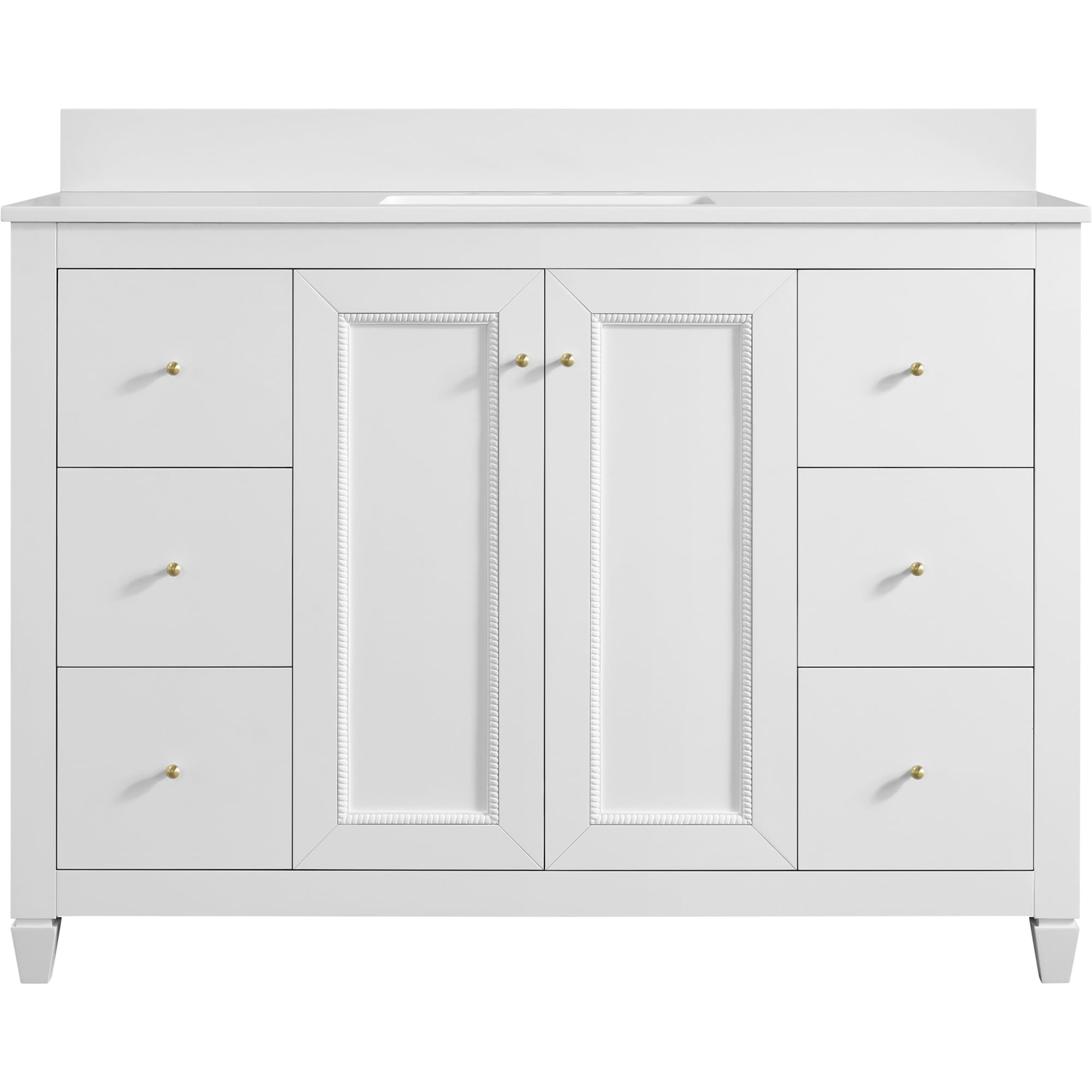 Miseno MN546V48 Claudine 48" Free Standing Single Basin Vanity Set