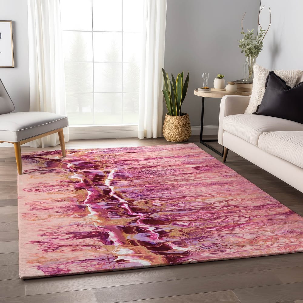 Premium Washable Super Soft Abstract Contemporary Mayfield Rug