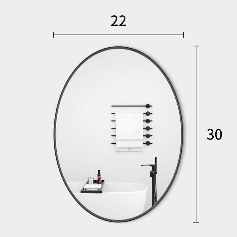 Modern Wall Mirrors Bedroom Mirrors Vanity Mirror with Iron Framed(1 Piece）